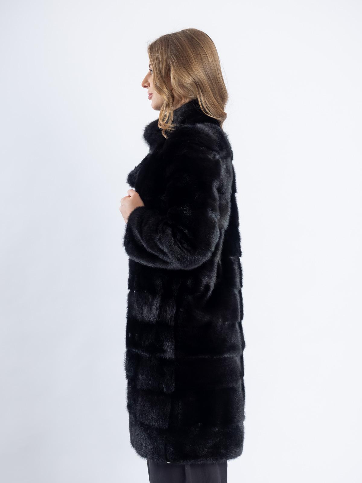 Шуба из меха норки женская Прадо Лз