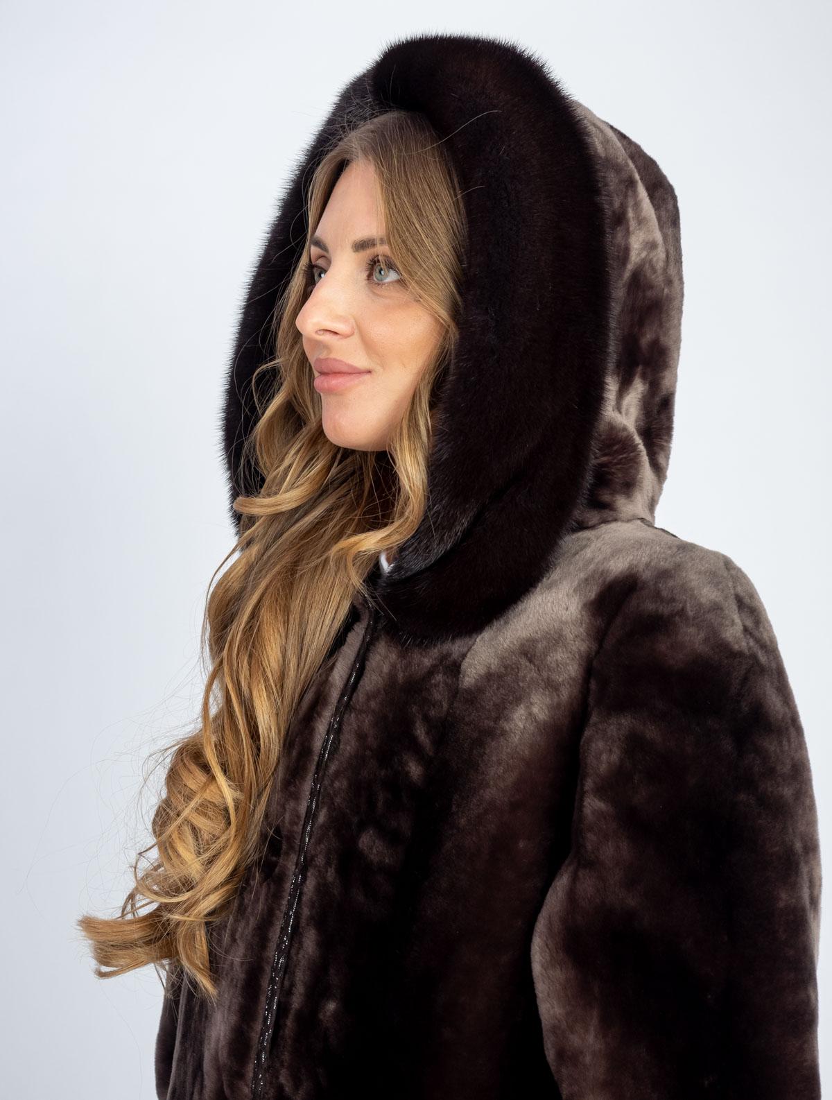 Шуба из меха овчины Арина Furs М-111