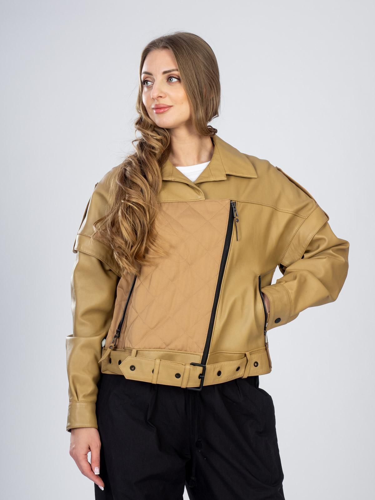 Куртка женская из натуральной кожи LINA BLANCHA 5122