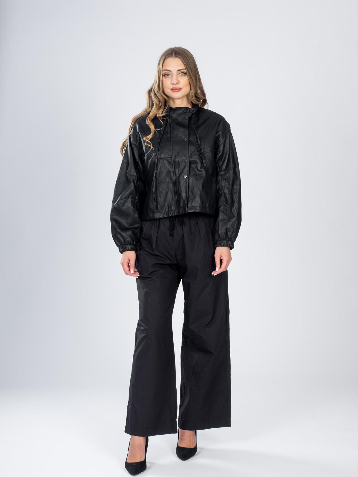 Куртка из эко-кожи женская 8793
