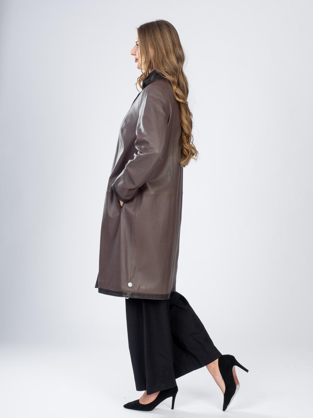 Пальто из натуральной кожи Lucrezia 17715