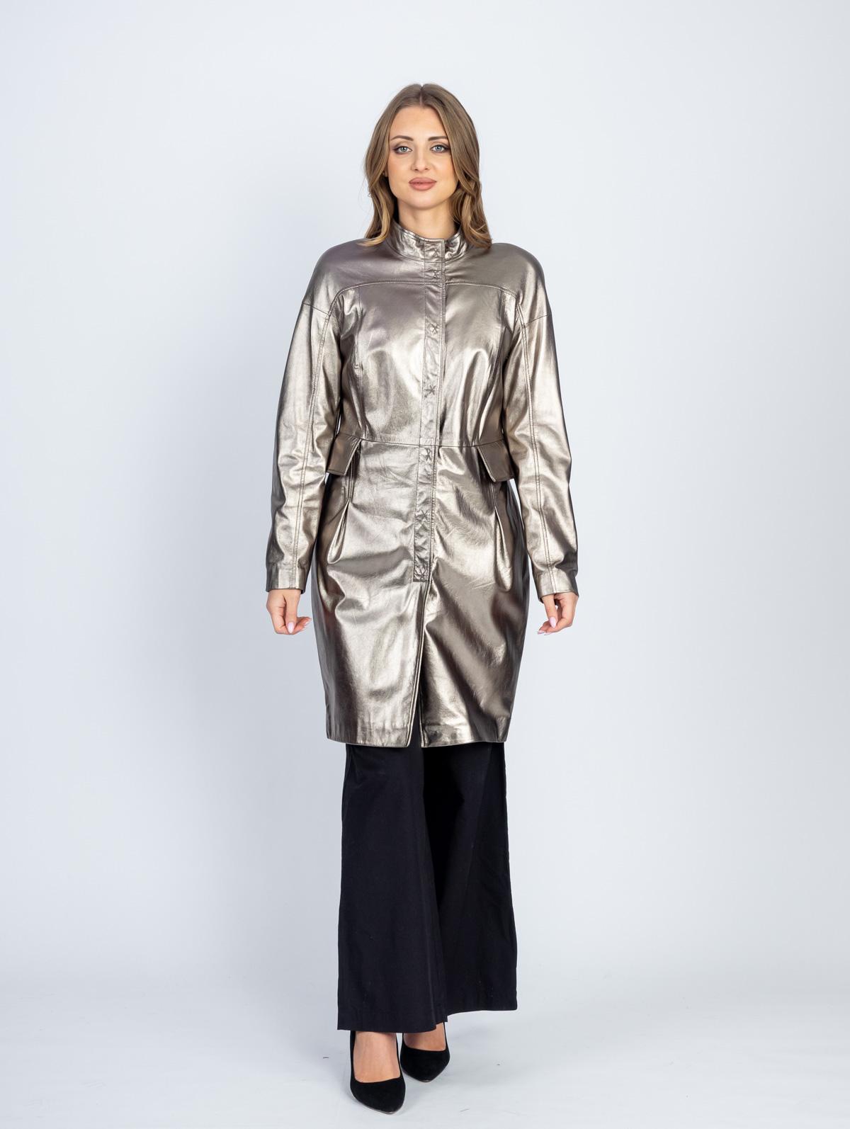 Плащ женский из натуральной кожи Carnelli BZ.18.053