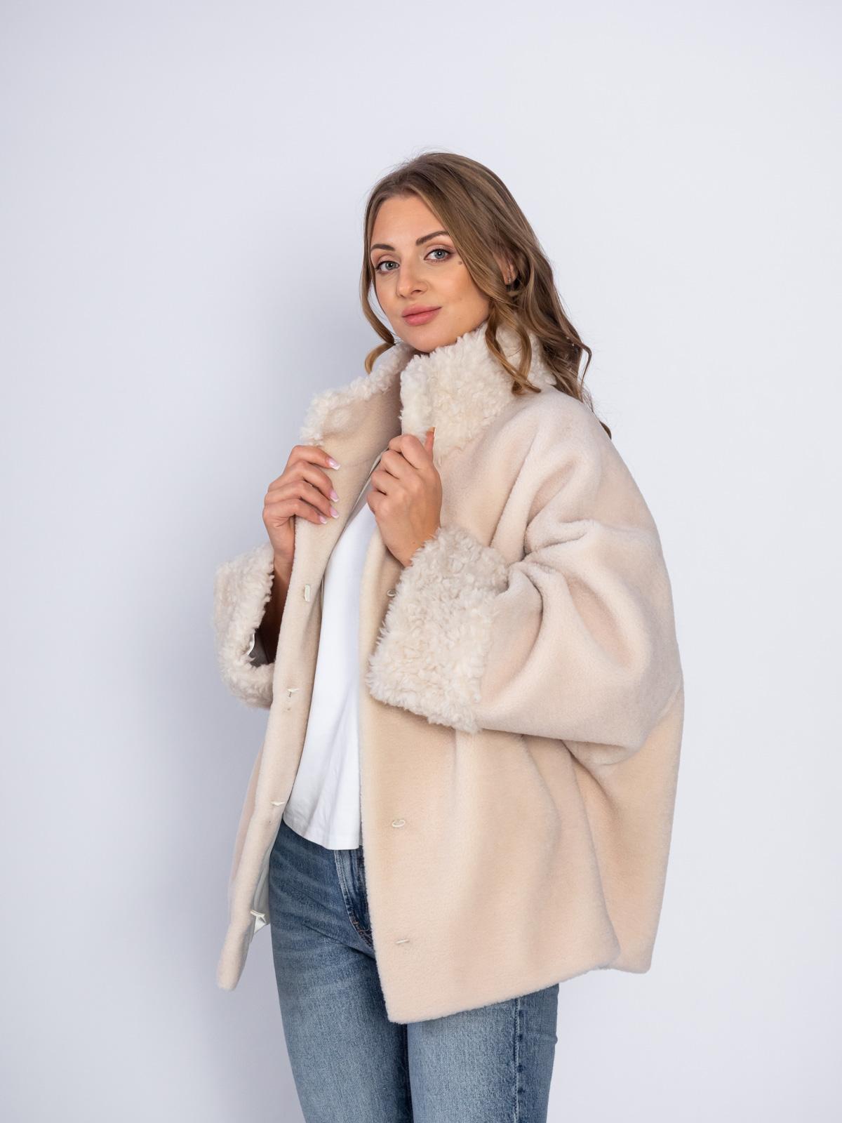 Шуба из эко-меха SOFIA С-01