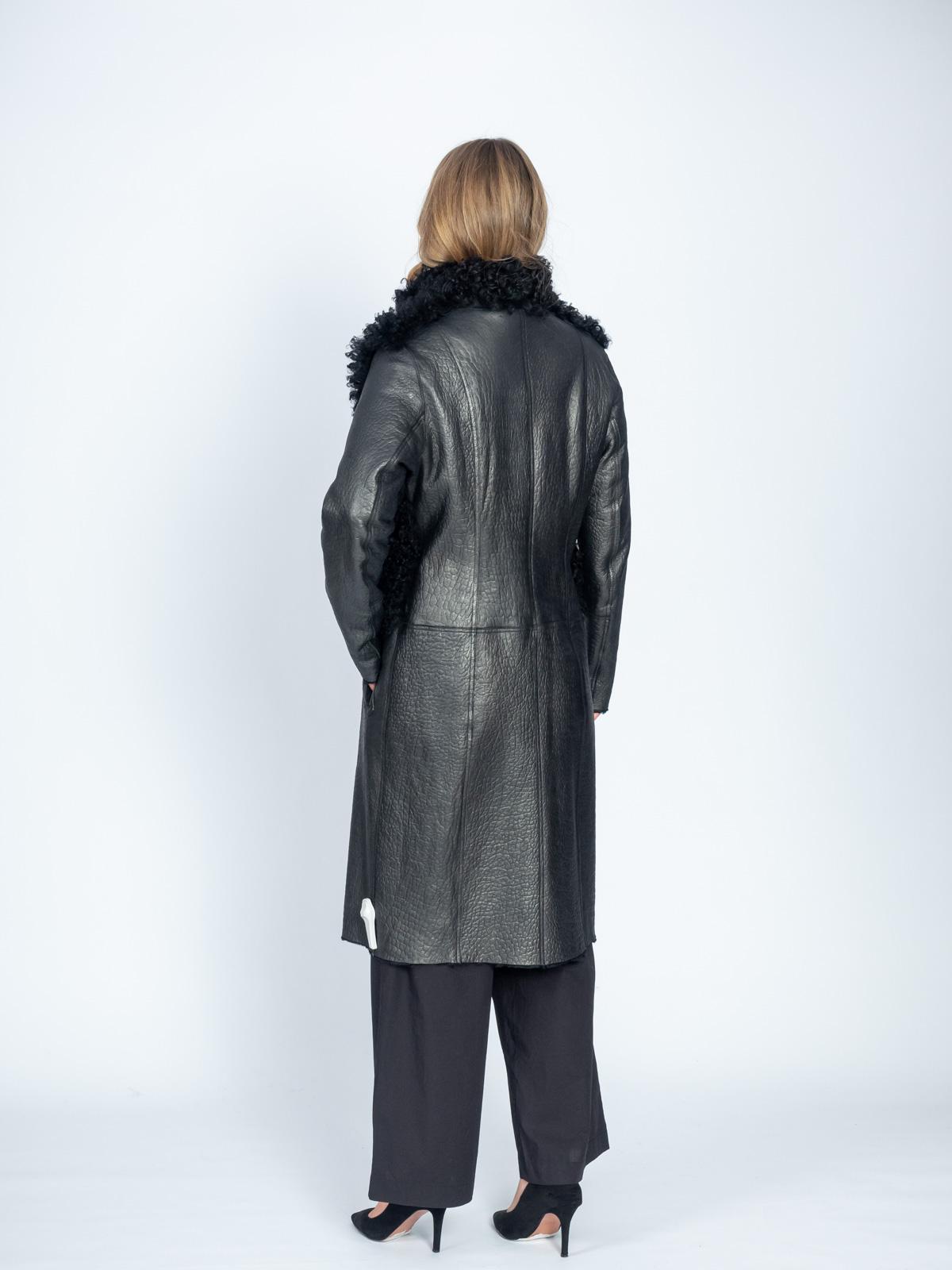 Дубленка из меха овчины Diva's 17-1603