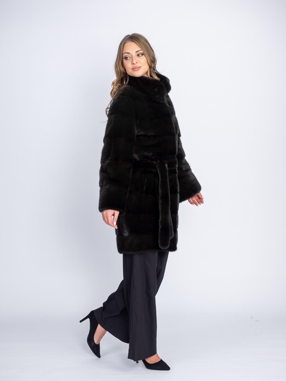 Шуба из меха норки Меха России 376-16