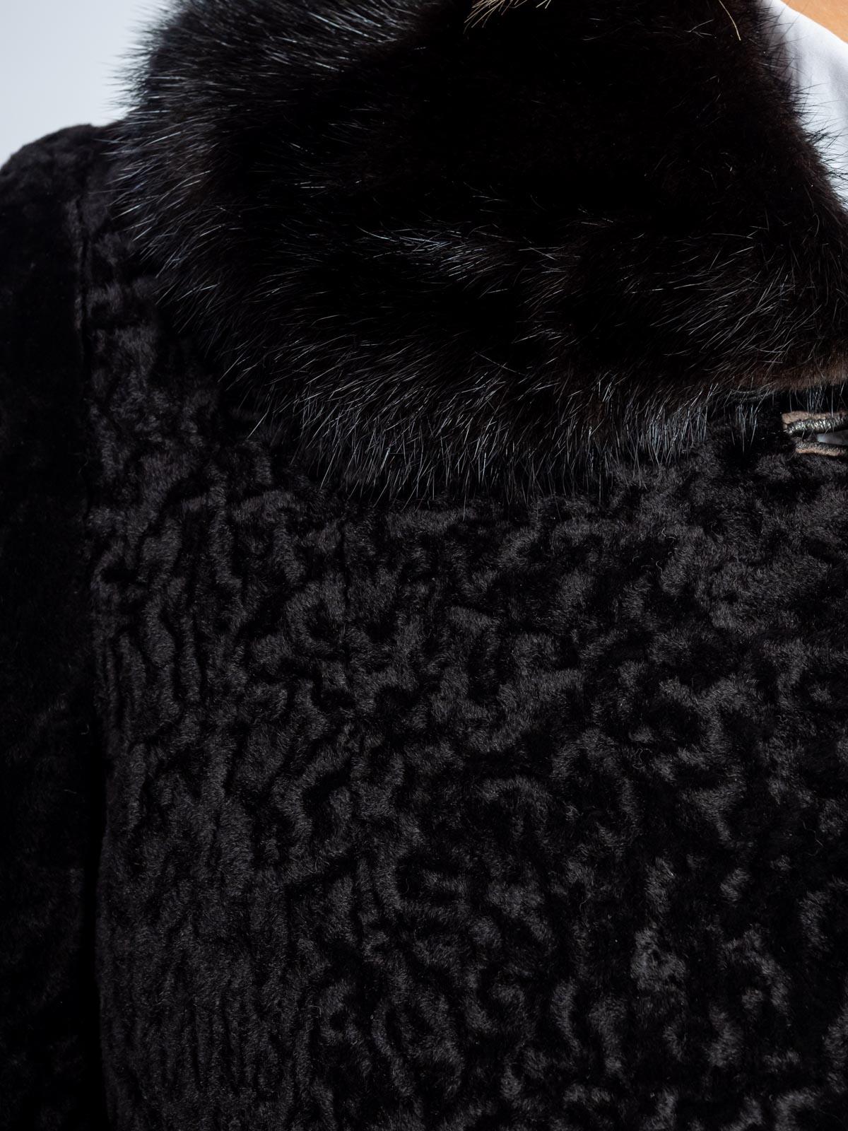 Шуба из меха овчины Рафаэль СД 296(040)