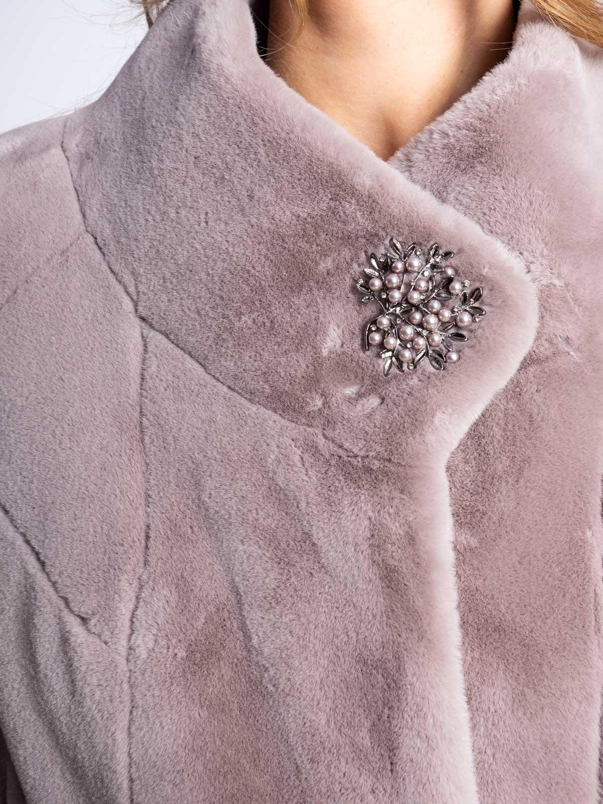 Шуба из эко-меха Simakhov SM1708