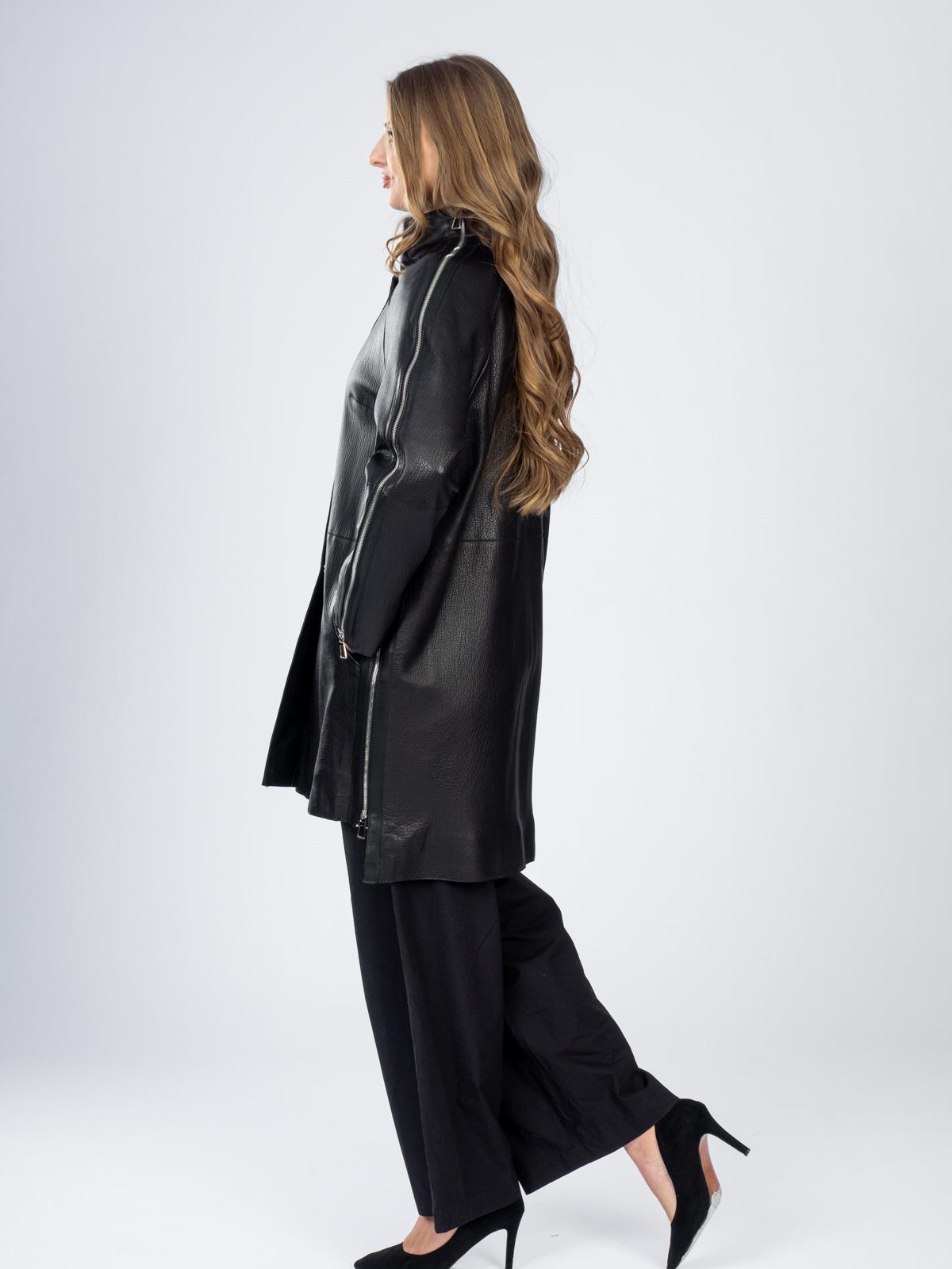 Плащ женский из натуральной кожи Mefi Z-1886