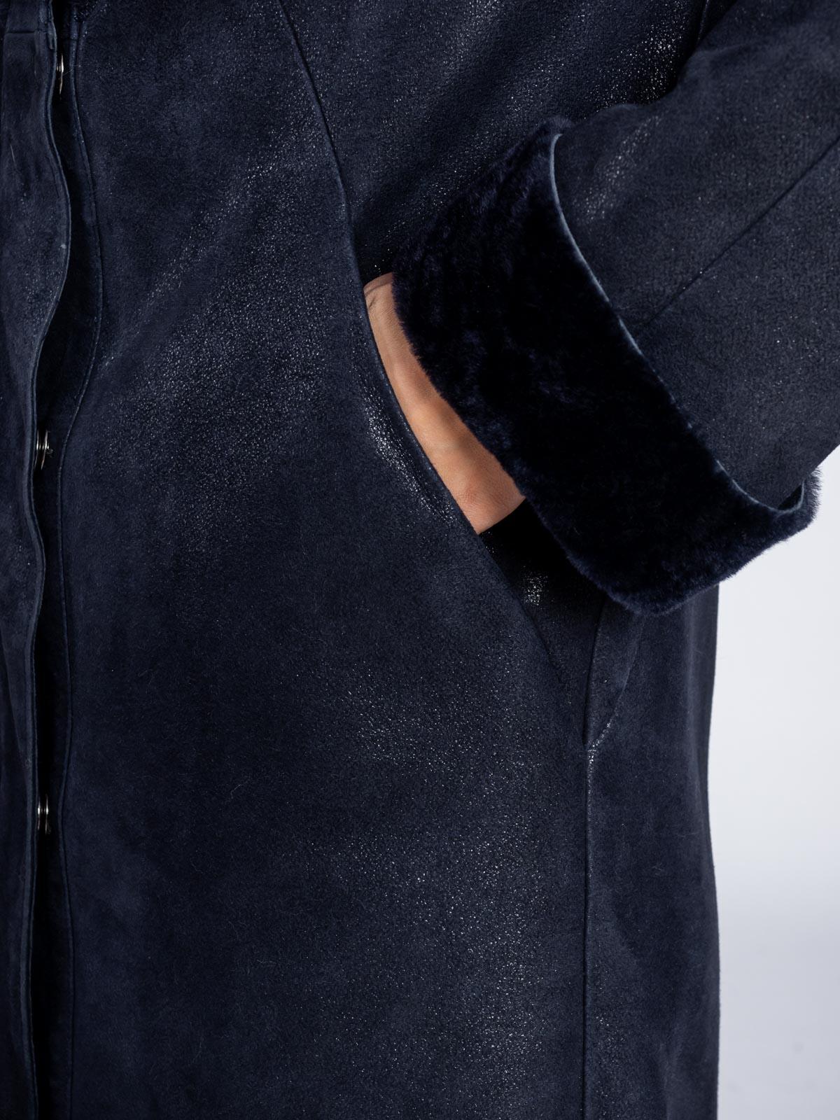 Дубленка из меха овчины DiAnna К-29062