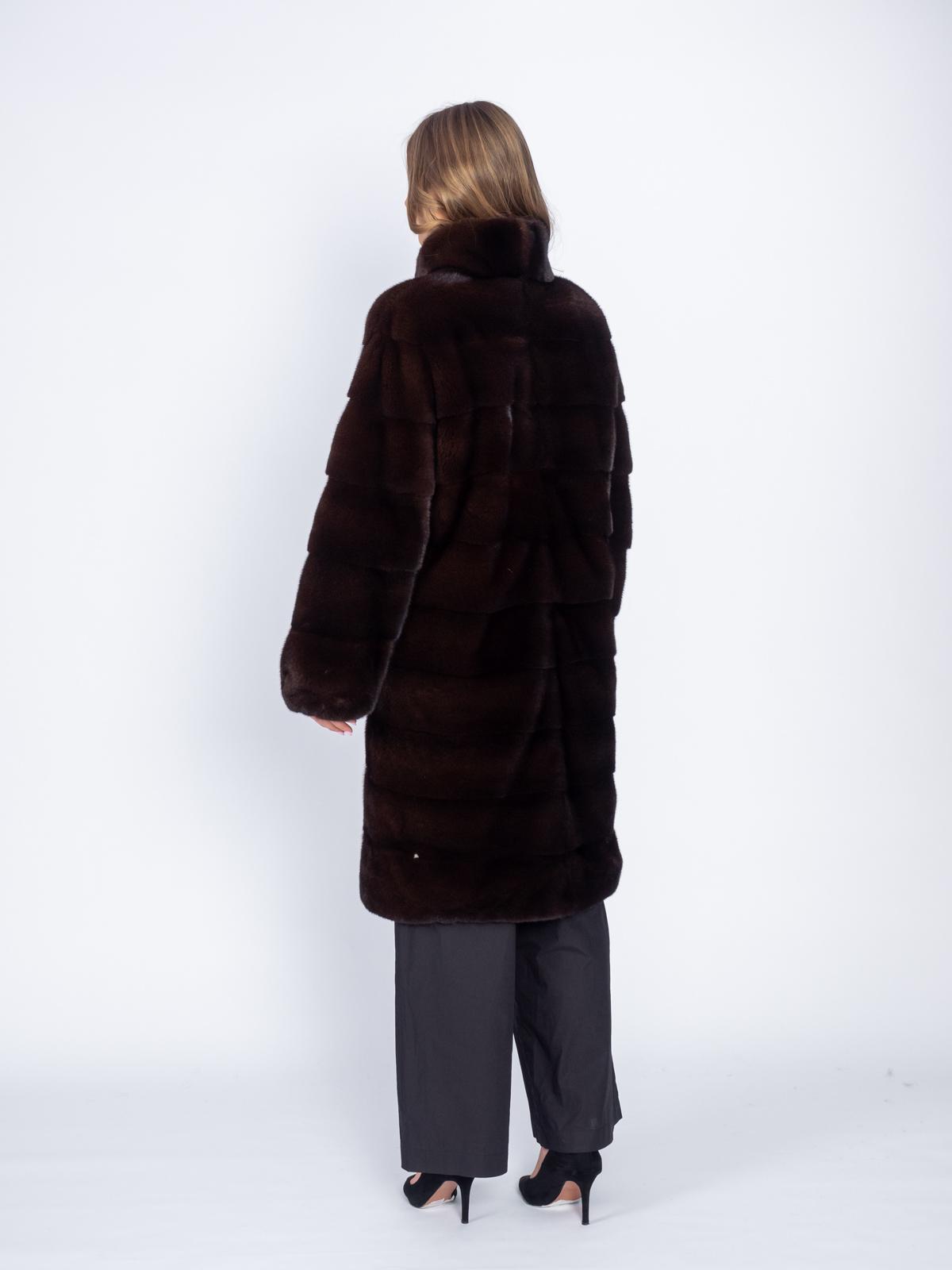 Шуба из меха норки Империя Меха 468