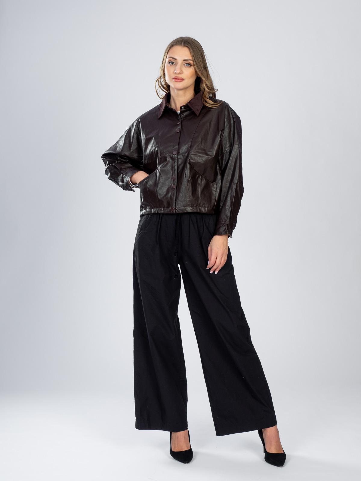 Куртка из эко-кожи женская 25801