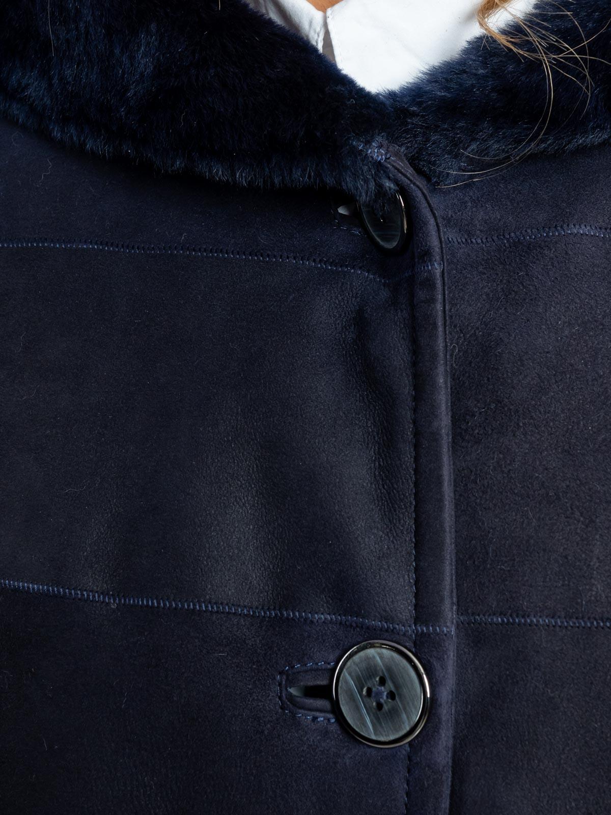 Дубленка из меха овчины 2383