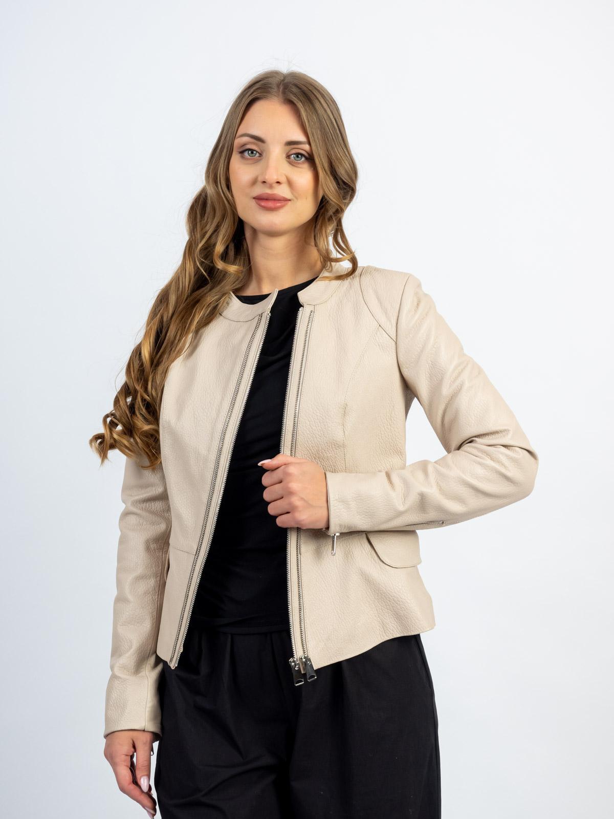 Куртка женская из натуральной кожи OKSA Z905 