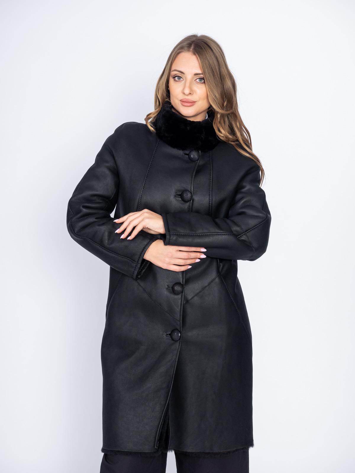 Дубленка женская из овчины Mefi K-1654