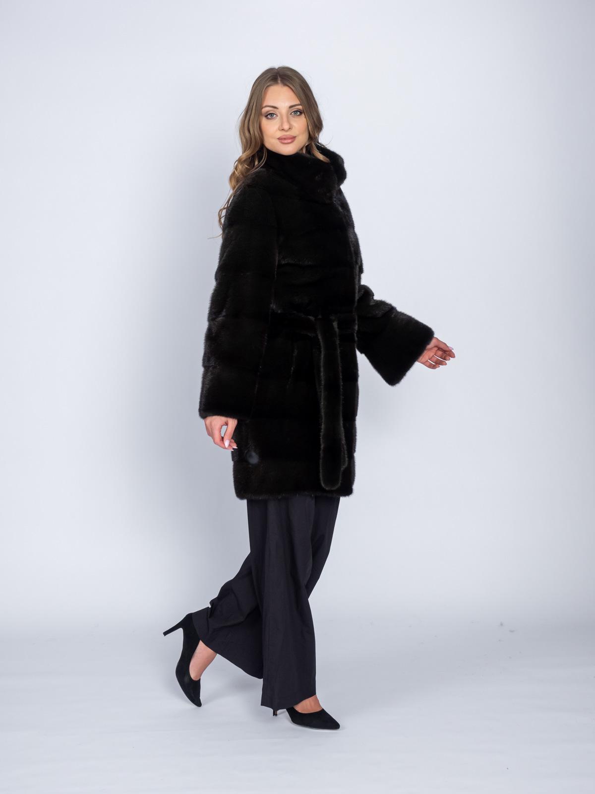 Шуба из меха норки Меха России 376-16