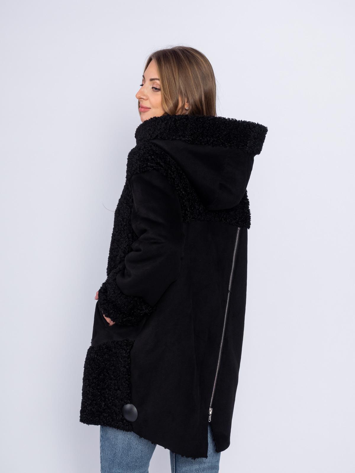 Шуба из эко-меха Дианель Меховой дом Э-138 W/P