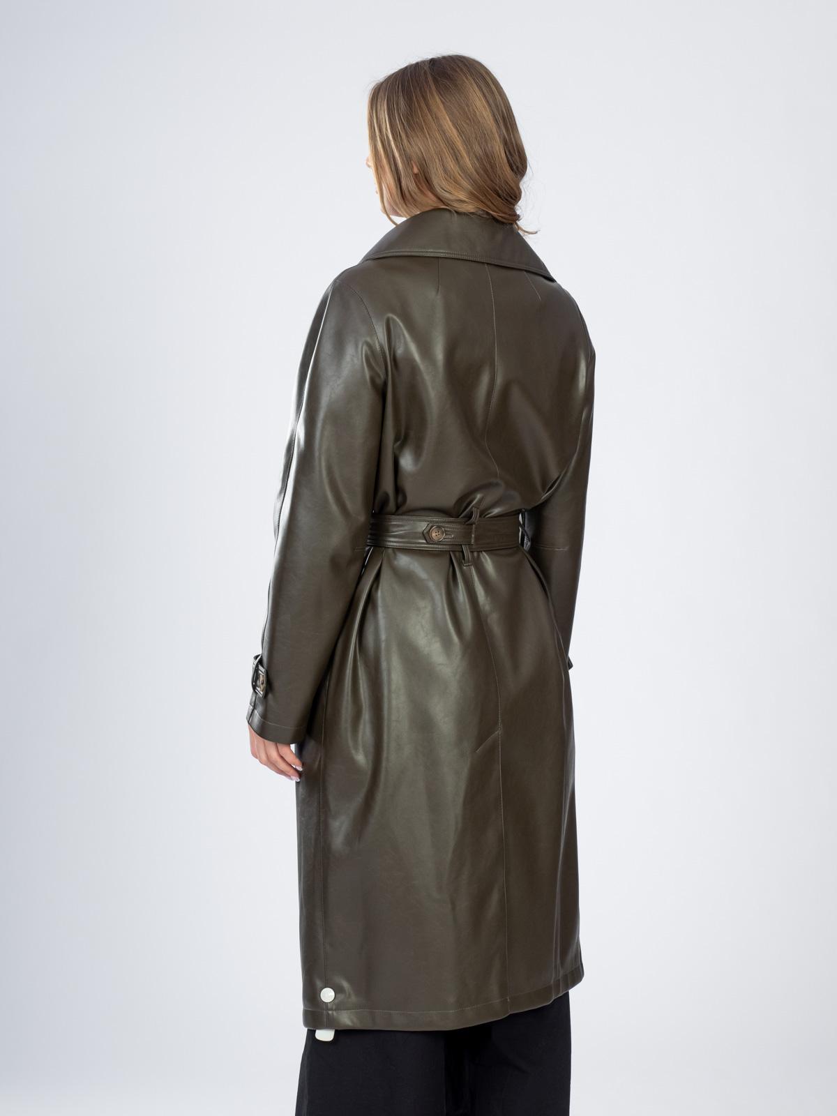 Пальто женское из эко-кожи ElectraStyle 5-0128/1-110