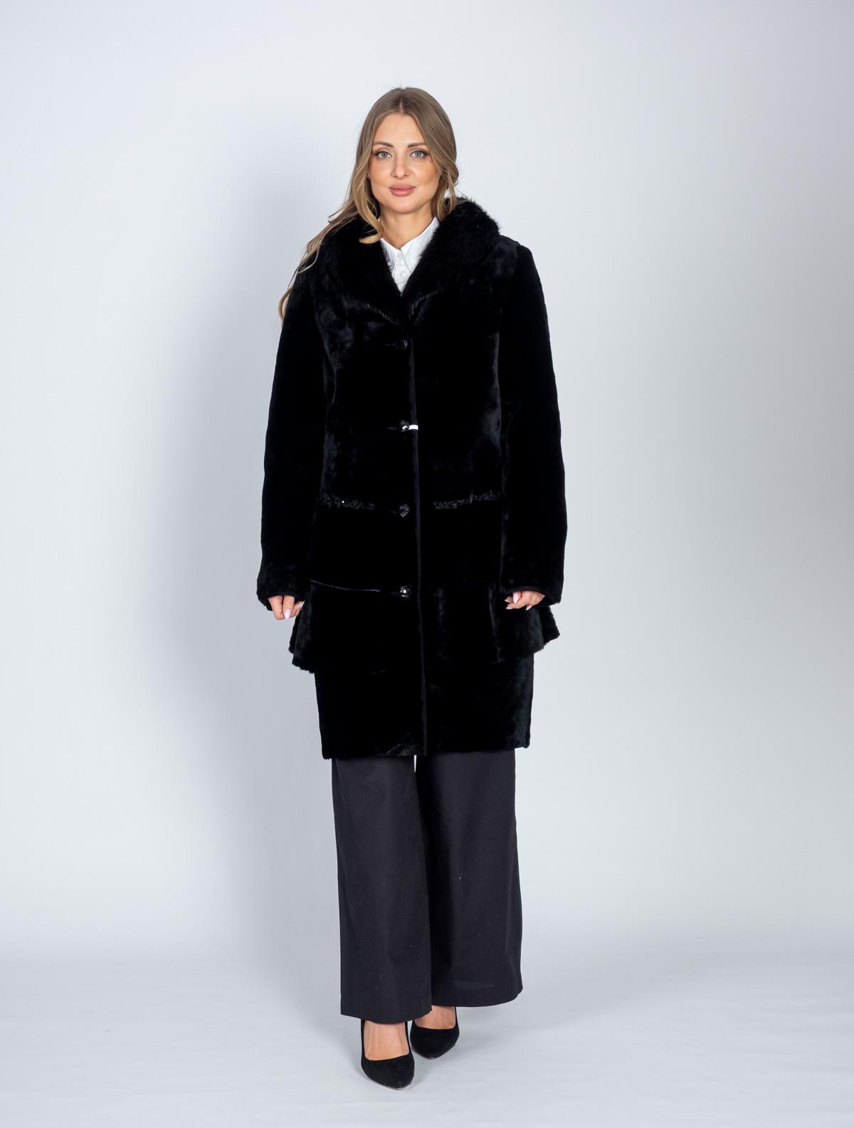 Пальто меховое Юник АК-1702/4