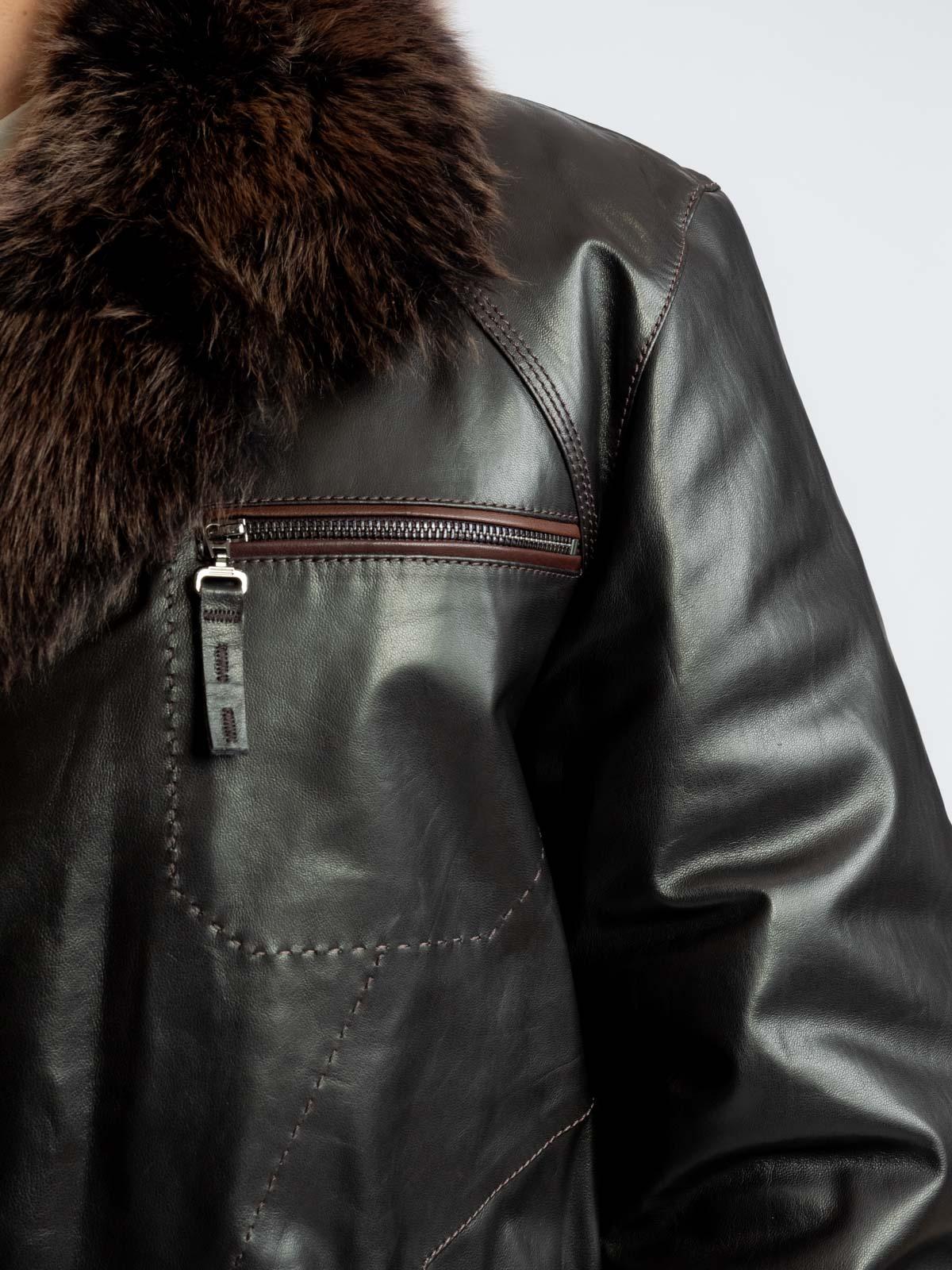 Дубленка с подкладом из овчины Fabio Fischer DK 486