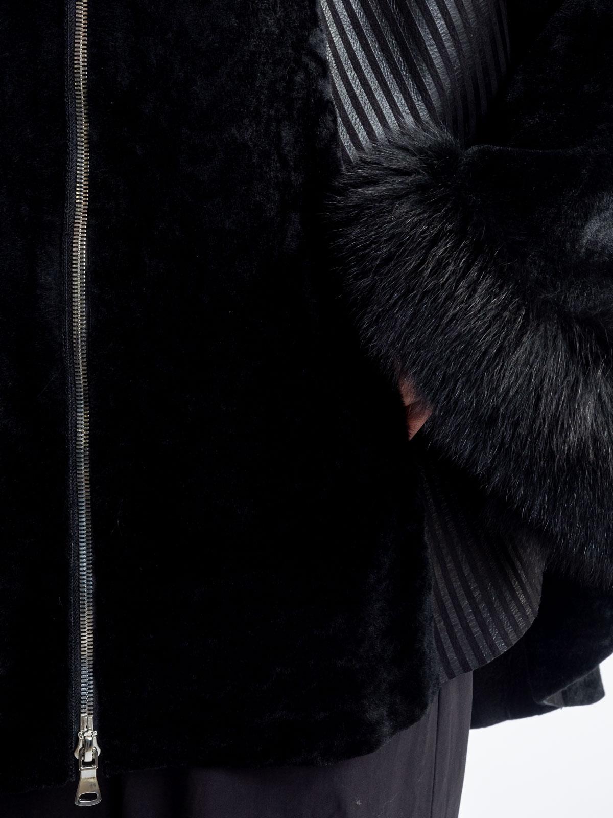 Дубленка из меха овчины LINDI WEST 7235-83