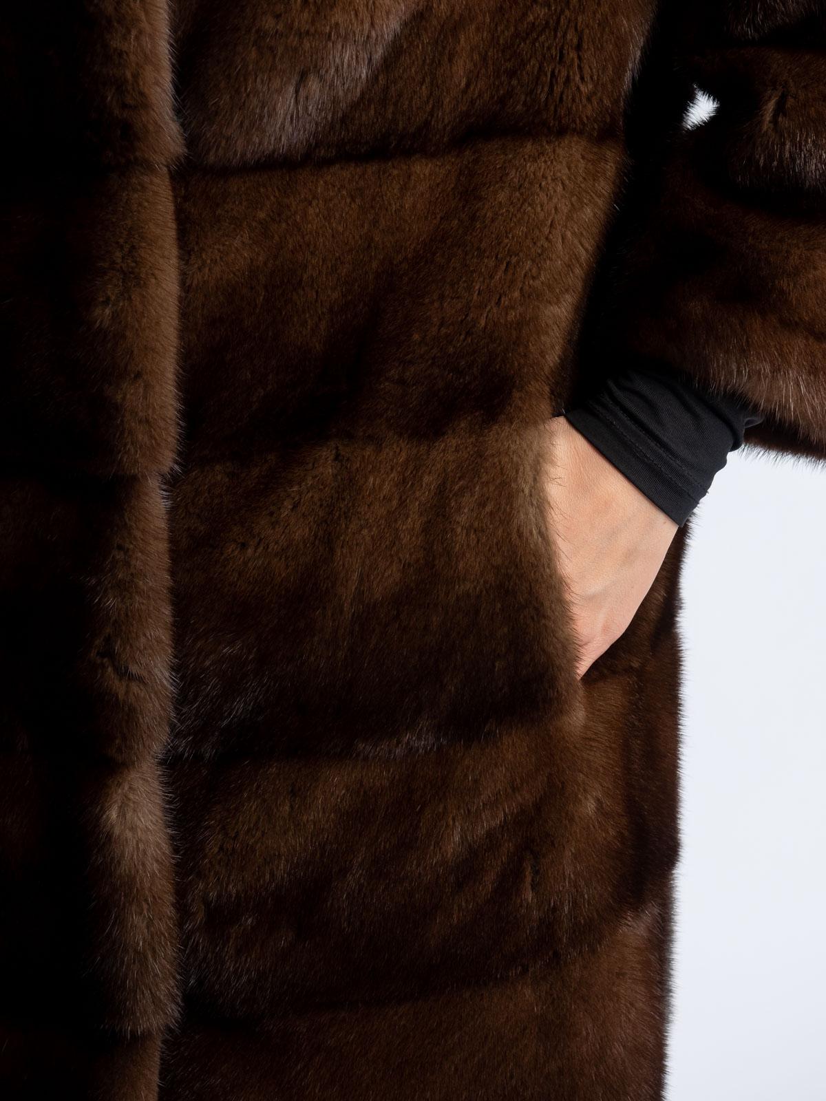 Шуба женская из меха норки Меха России 531