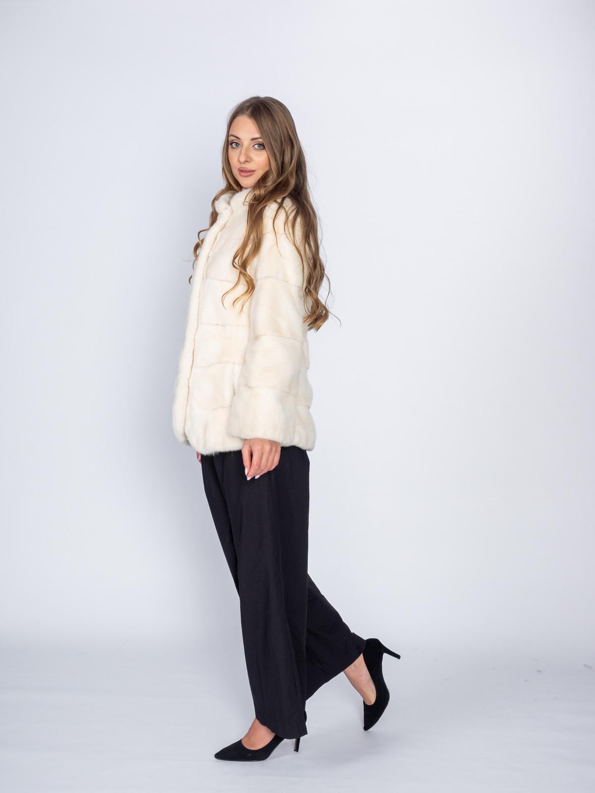 Шуба из меха норки женская  Меховая Мода MULLER