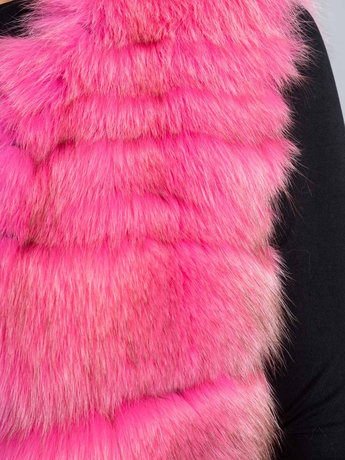 Жилет женский из меха песца Меха России П 3