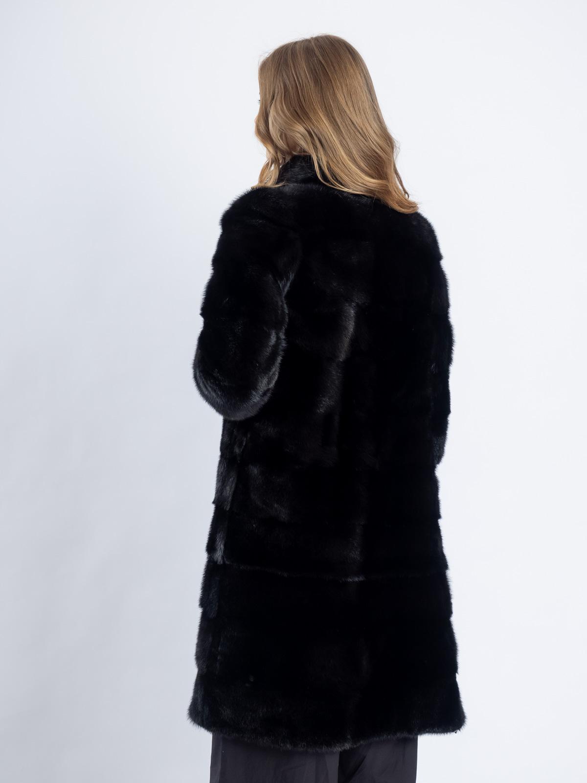 Шуба из меха норки женская Прадо Лз