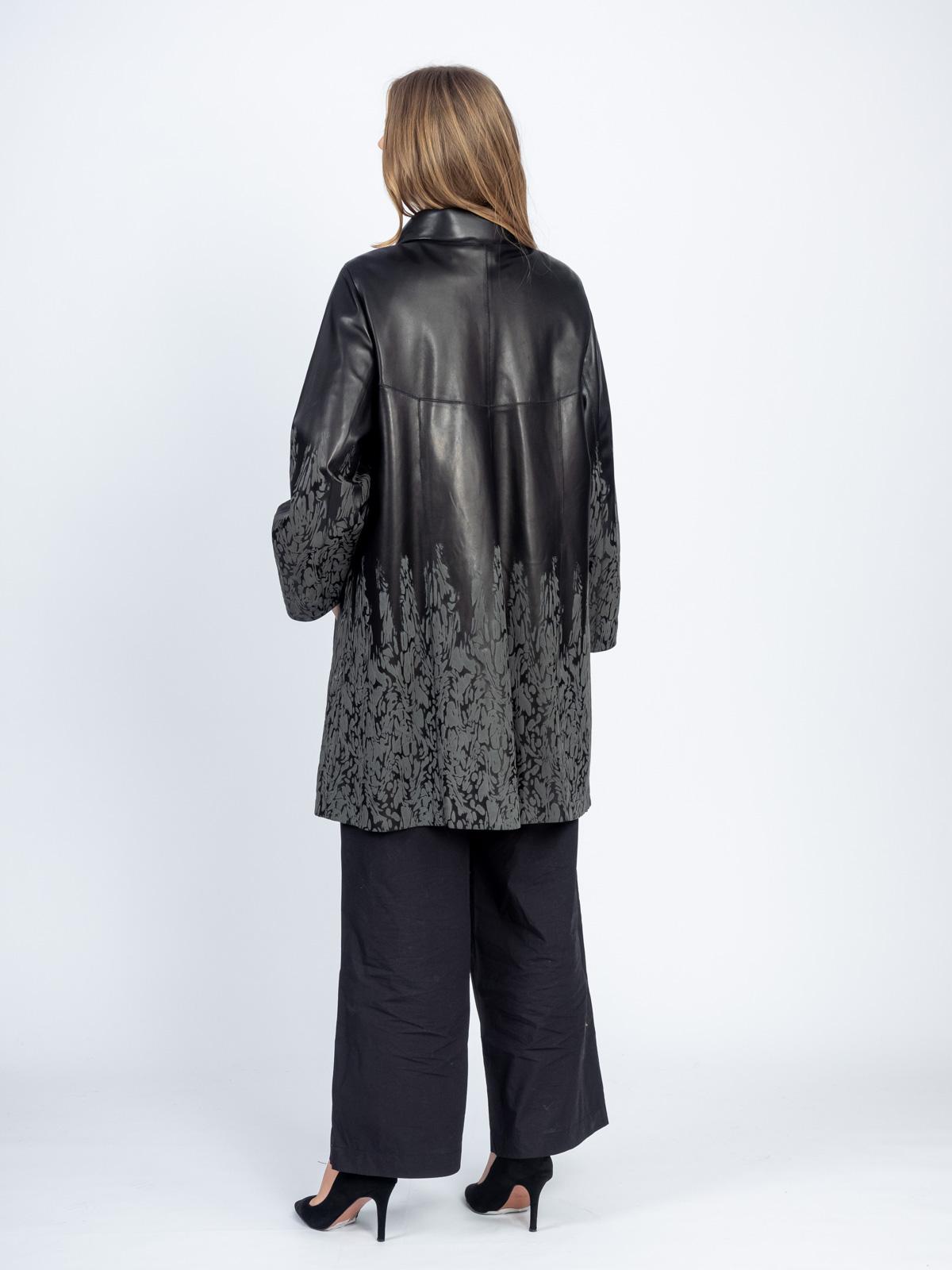 Плащ из натуральной кожи LINDI WEST 2354