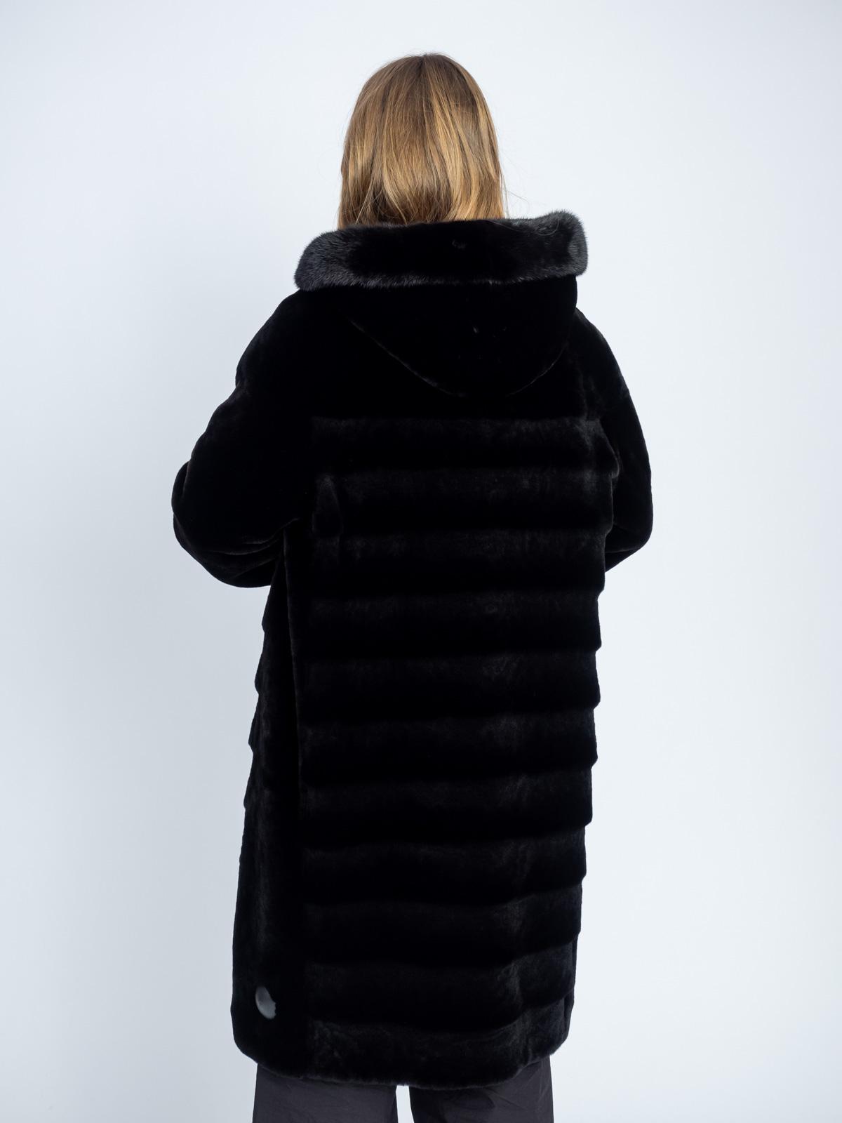 Шуба женская из меха овчины Bagira Queen M-230