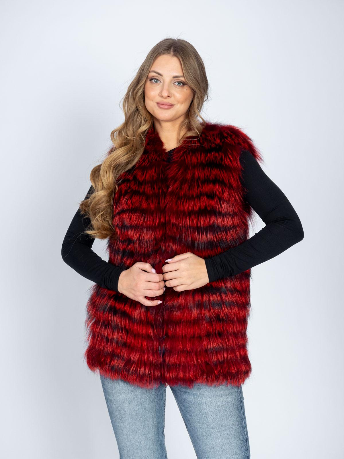 Жилет женский из меха лисицы Меха России Ч 3