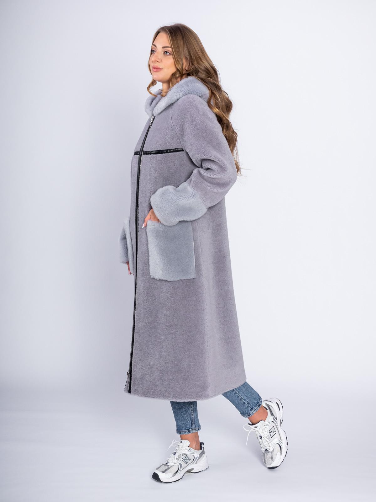 Шуба женская из эко-меха Дианель Меховой дом Э-92