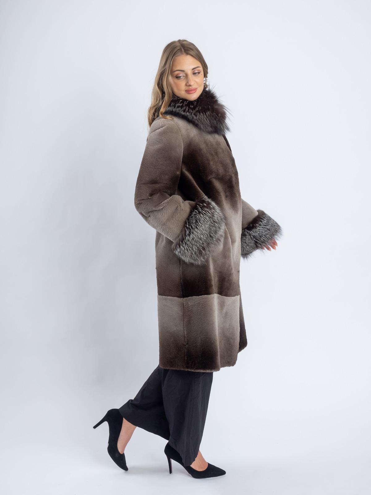 Шуба из меха бобра Меха России 392