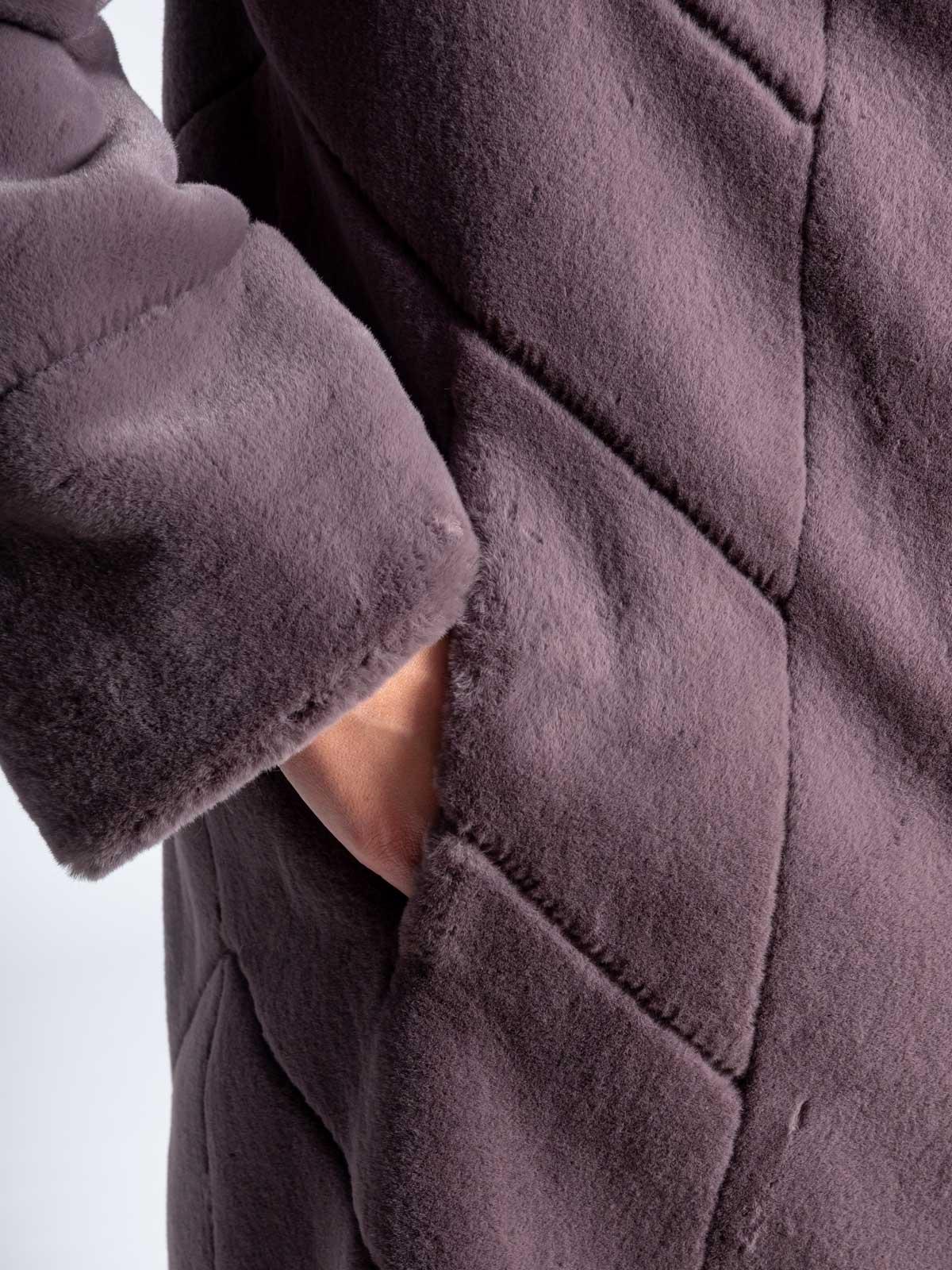 Шуба из эко-меха Simakhov SM1708