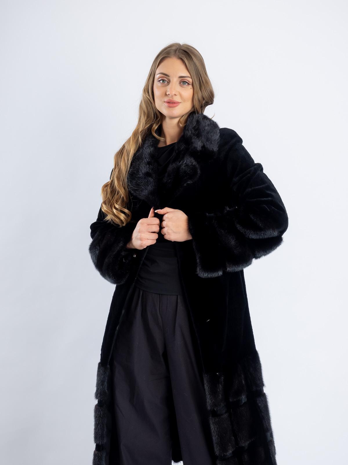 Шуба из меха кролика Меха Пятигорска С-66