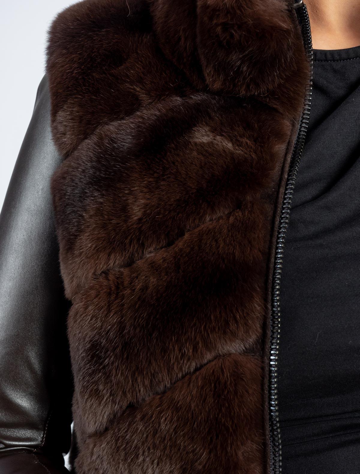 Жилет из меха кролика Меха России 574