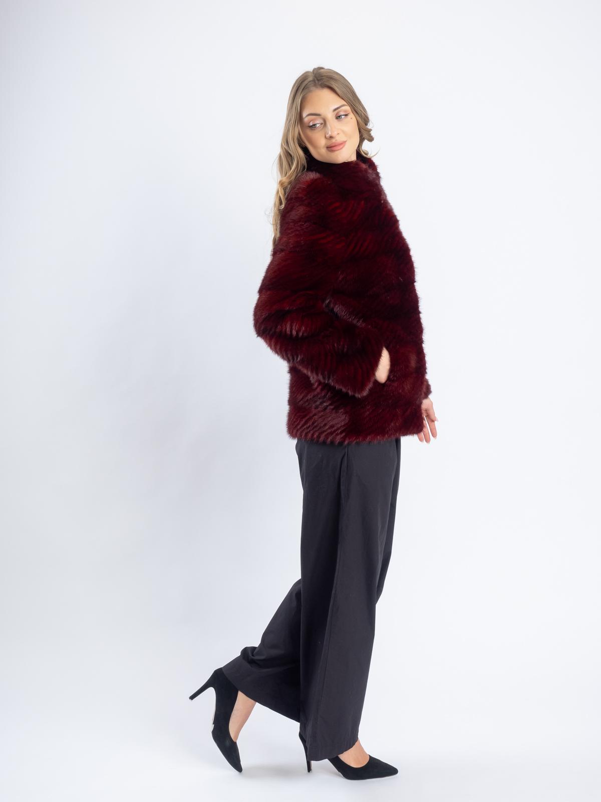 Шуба женская из меха норки Меха России 507-1