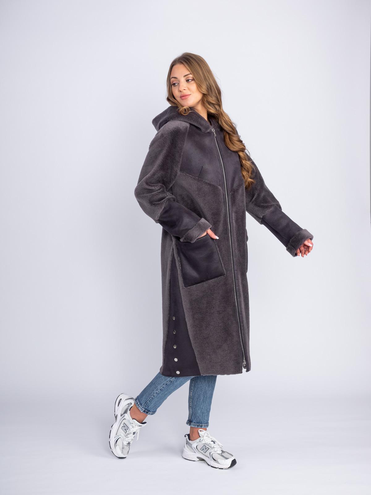 Шуба из эко-меха Дианель Меховой дом Э-130