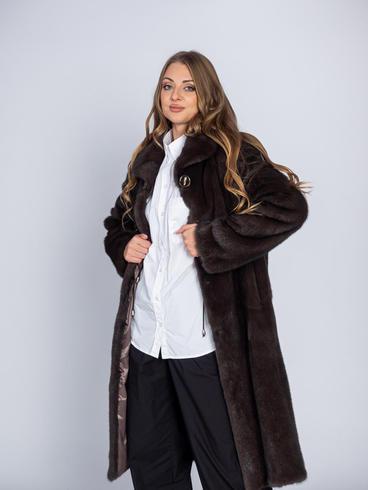 Шуба норковая Классика Ромашка Клс