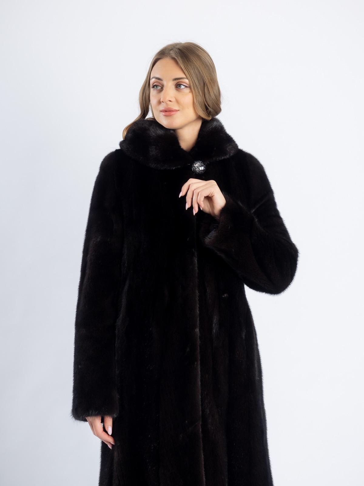 Шуба из меха норки женская Меховая Мода RY 19 L 120