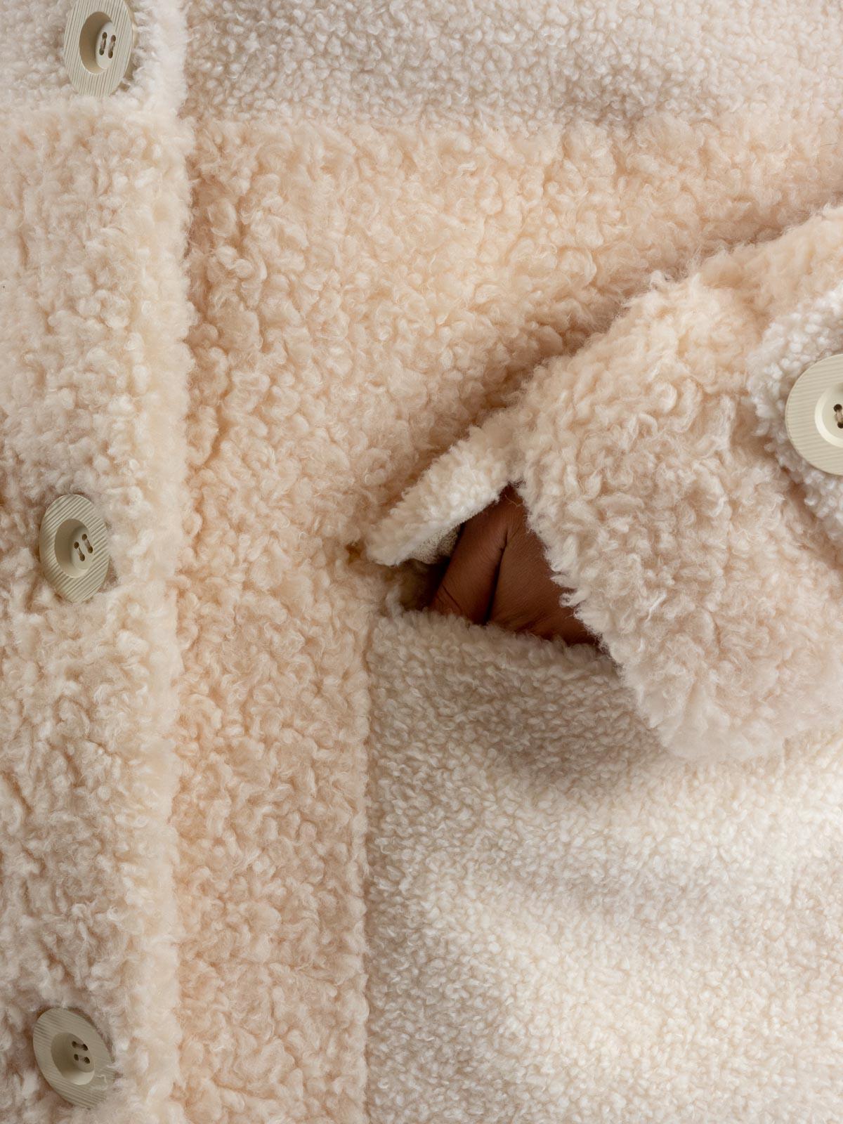 Шуба женская из эко-меха SOFIA C-50