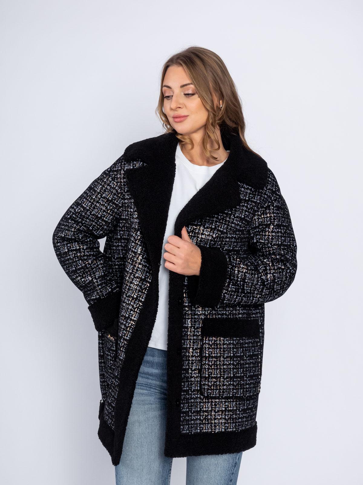 Шуба из эко-меха Simakhov SM2133