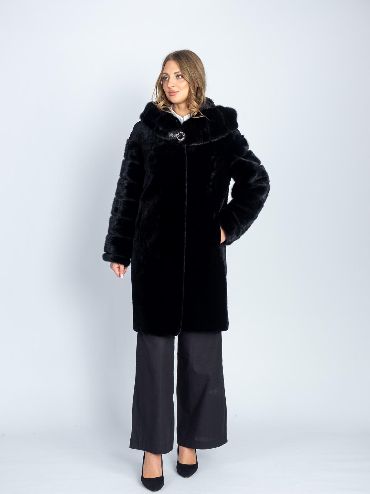 Шуба из меха овчины Лиэль 188