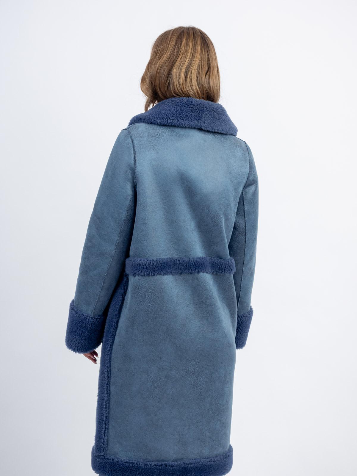 Шуба из эко-меха женская Simakhov SM105