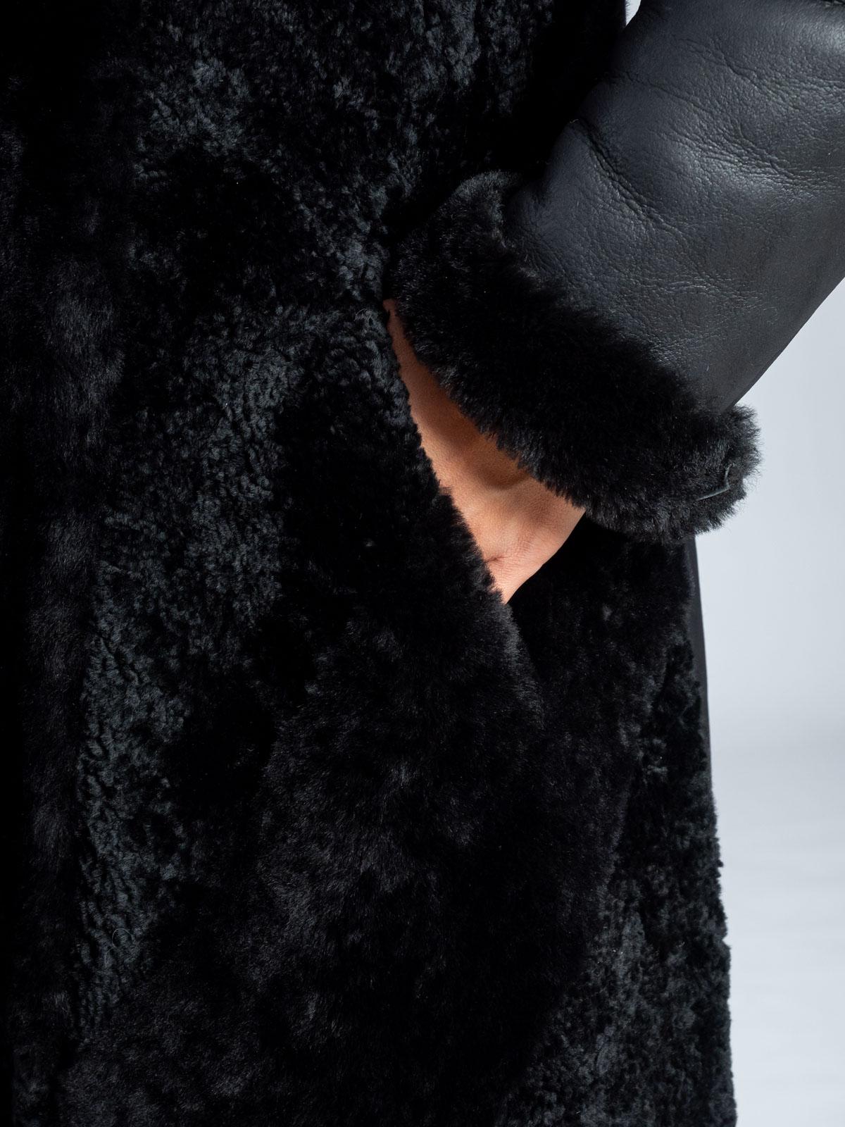 Дубленка женская из овчины Mefi K-1790 А