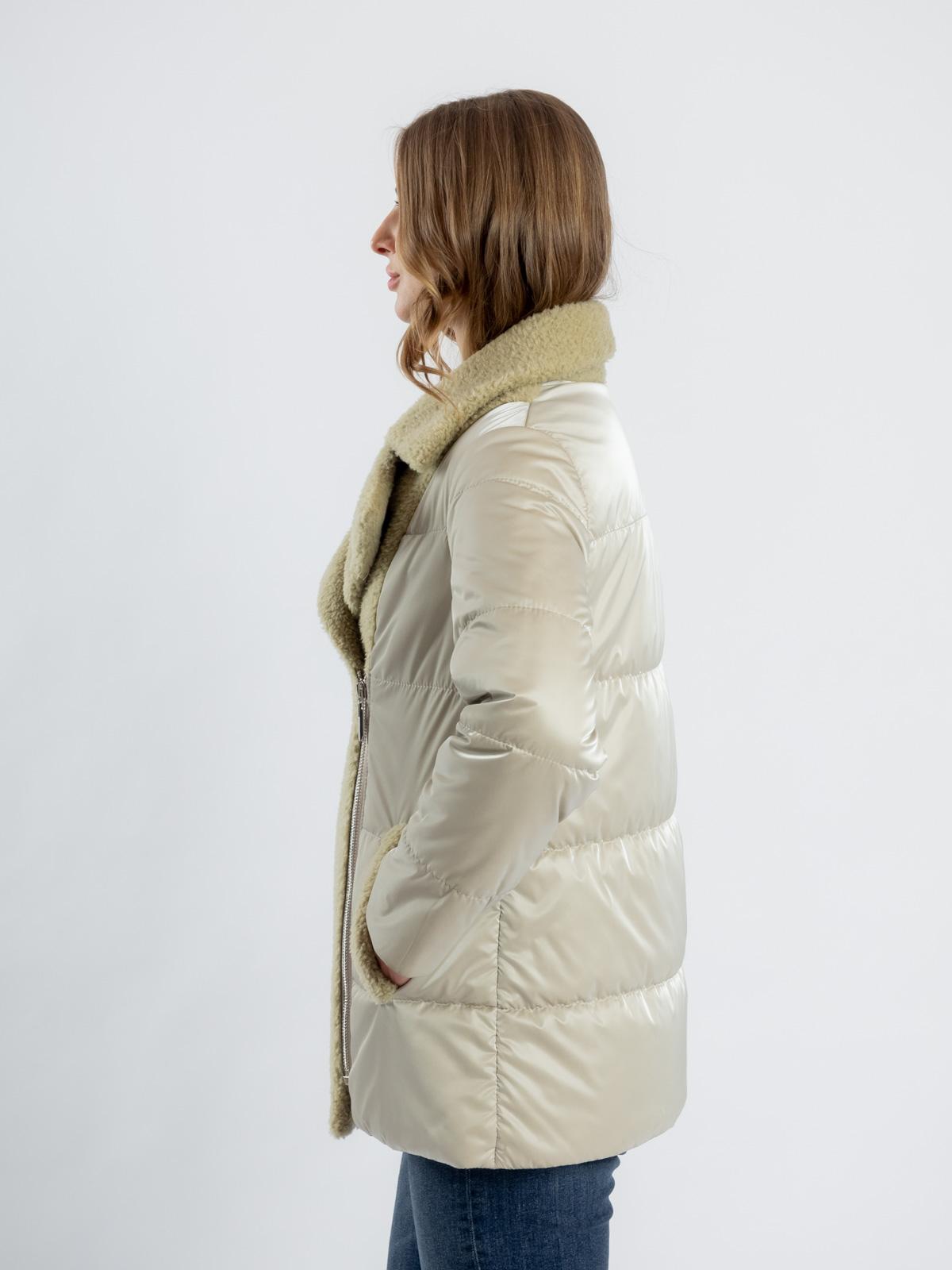 Куртка женская из экомеха керли REBBEKA Q-185