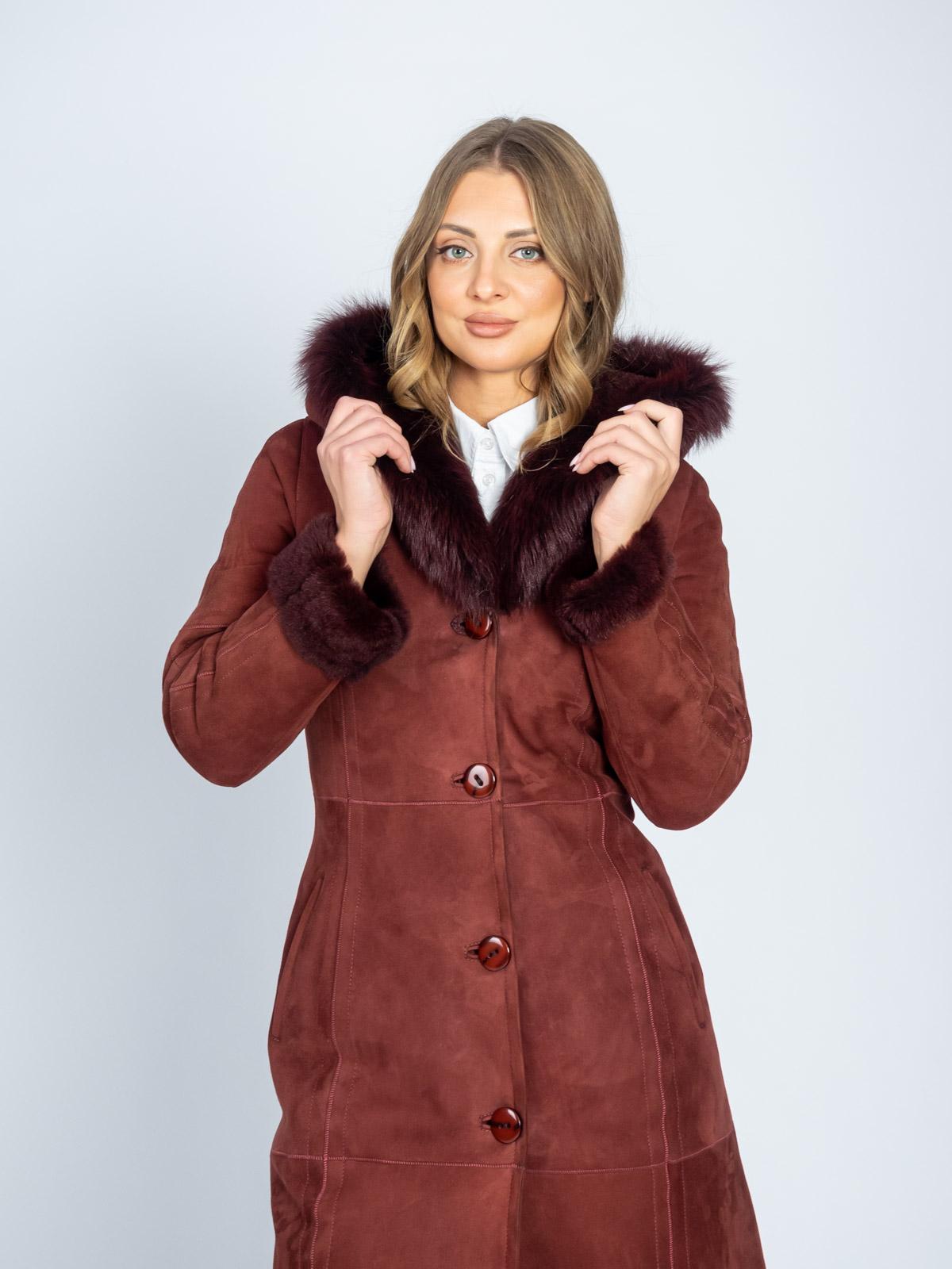 Дубленка женская из овчины Via Valente 8135