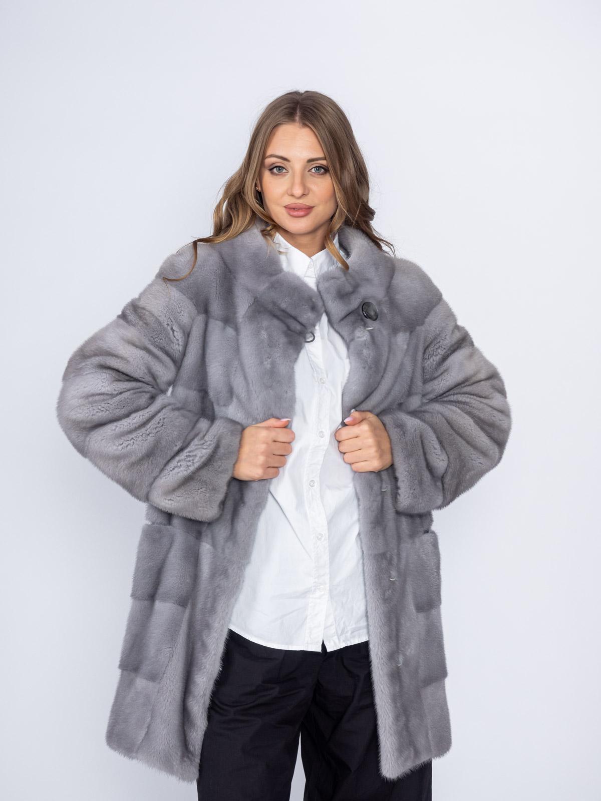 Шуба из меха норки Меховая Мода 535