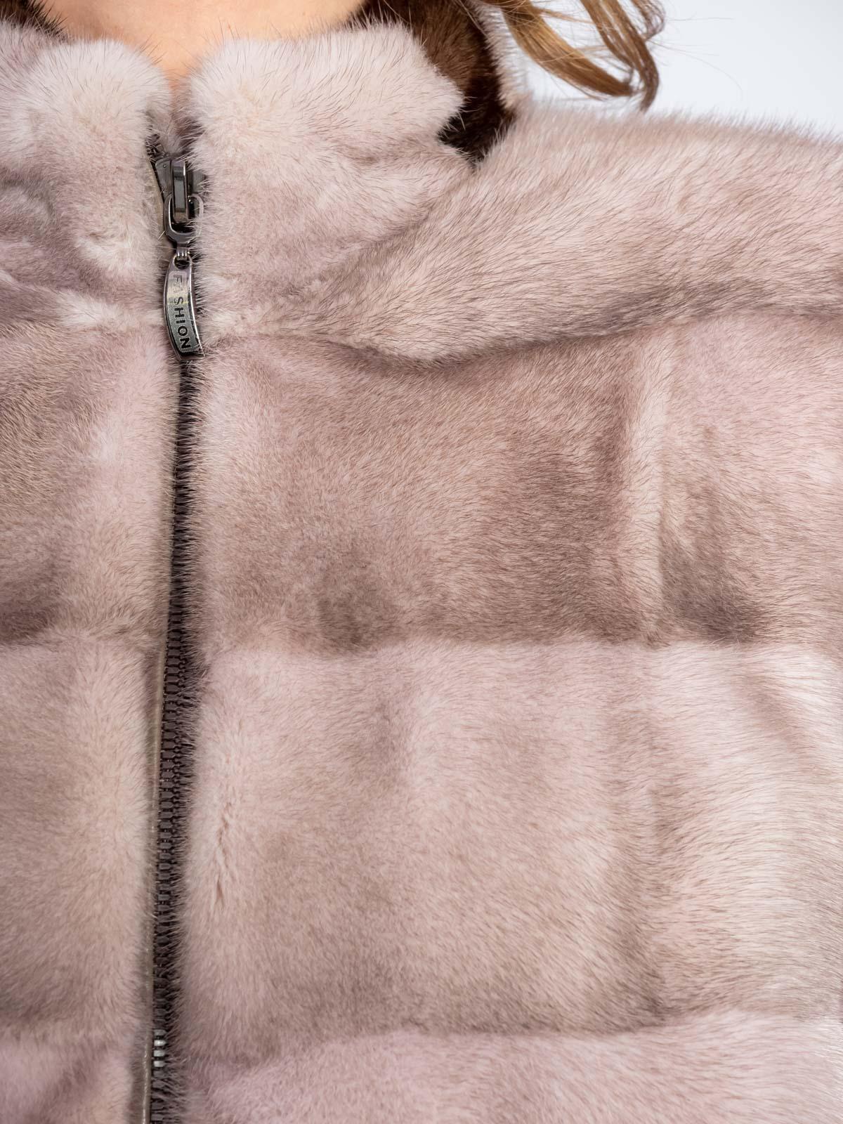 Шуба норковая Меха России Поперечка 