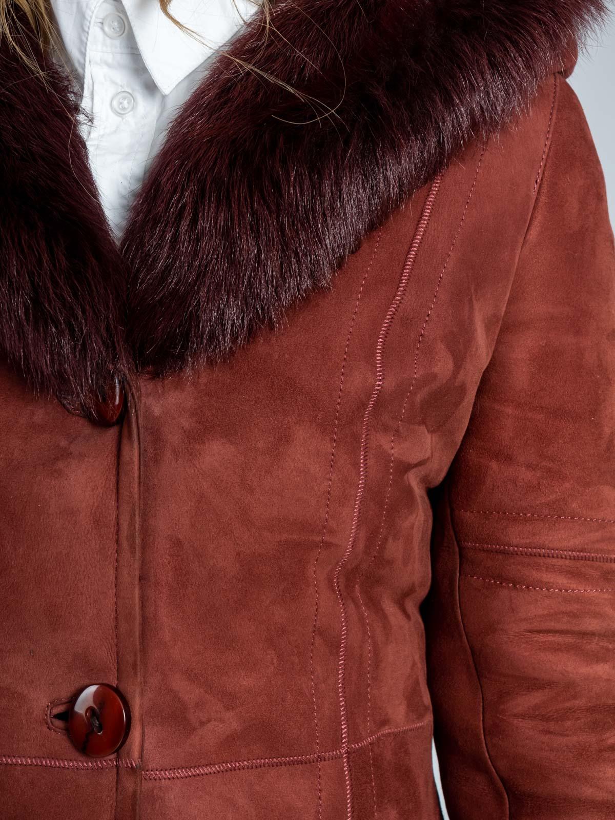 Дубленка женская из овчины Via Valente 8135